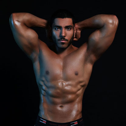 male stripper Sergey